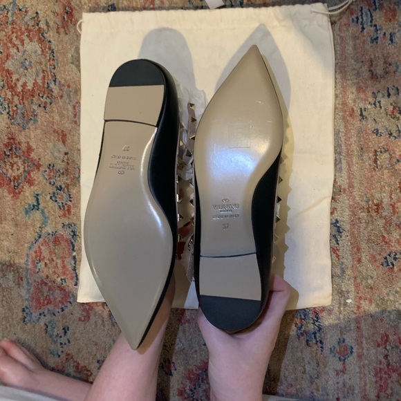 Valentino Stud Flats - Brand New! - Picture 2 of 3